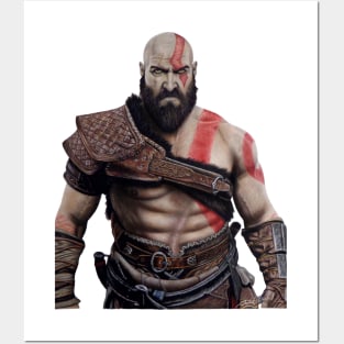 Kratos Posters and Art